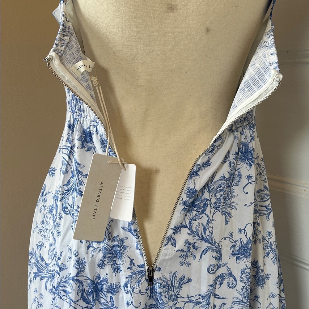 Altar’d State Rosella Floral Ribbon Dress NWT - Picture 14 of 17